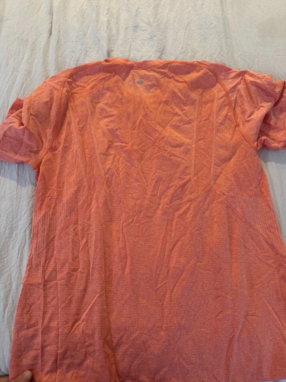 lululemon Metal Vent Tech SS Orange Mens S